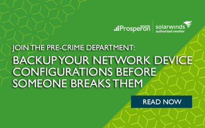 Backup your Network Device Configurations Before Someone Breaks Them!