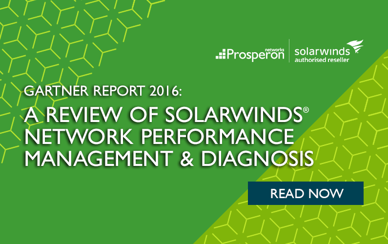 Gartner Report 2016: A Review of SolarWinds Network Performance Management & Diagnosis
