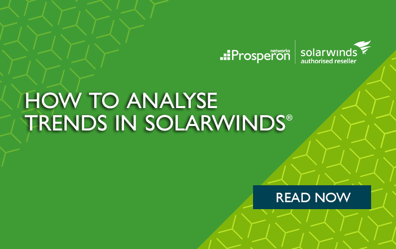 How to Analyse Trends In SolarWinds