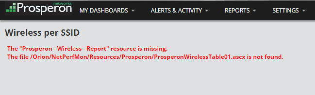 Wireless Per SSID (Insight Image) - Prosperon Networks