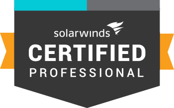 SolarWinds Certified Professional (Logo) - Prosperon Networks