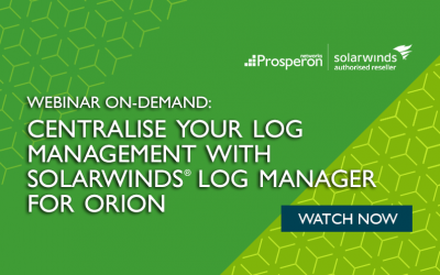 Webinar On-Demand: Centralise Your Log Management with SolarWinds Log Manager for Orion