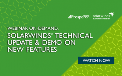 Webinar On-Demand: SolarWinds Technical Update & Demo On New Features