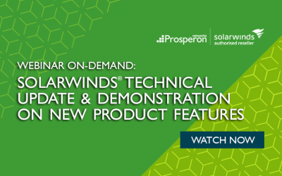 Webinar On-Demand: SolarWinds Technical Update & Demonstration On New Product Features