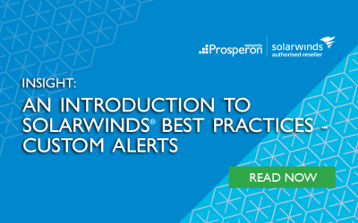 An Introduction To SolarWinds Best Practices – Custom Alerts