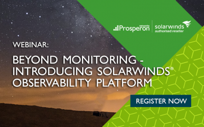 Webinar: Beyond Monitoring – Introducing SolarWinds Observability Platform