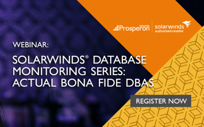 Webinar: SolarWinds Database Monitoring – Actual Bona Fide Database Administrators