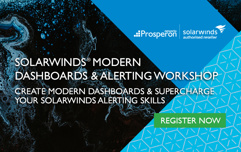 Event: SolarWinds Modern Dashboards & Alerting Workshop