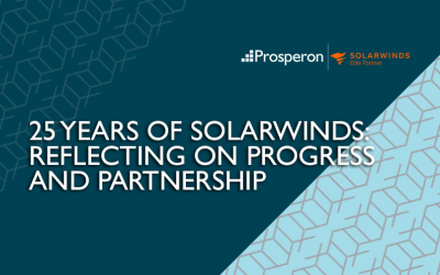 25 Years of SolarWinds: Reflecting on Progress and Partnership